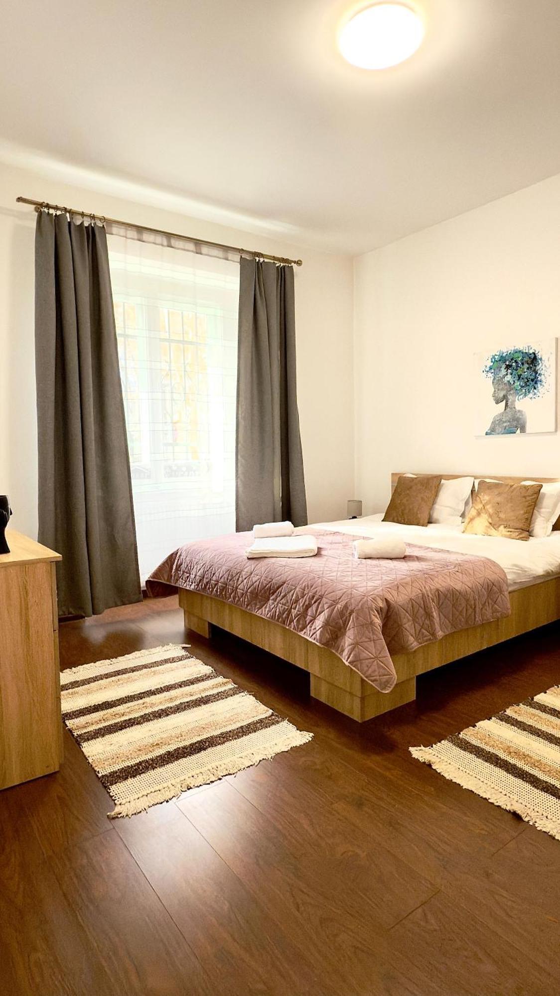 Phoenix Central Apartments 锡比乌 外观 照片